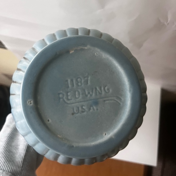 RARE RED WING ANTIQUE VASE - Picture 8 of 10